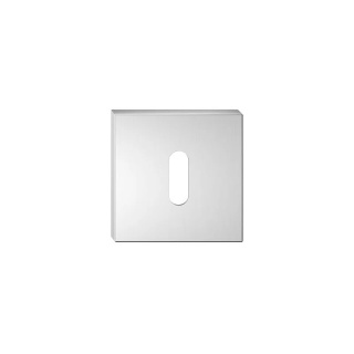 Rozeta kwadratowa chrom szczotkowany klucz