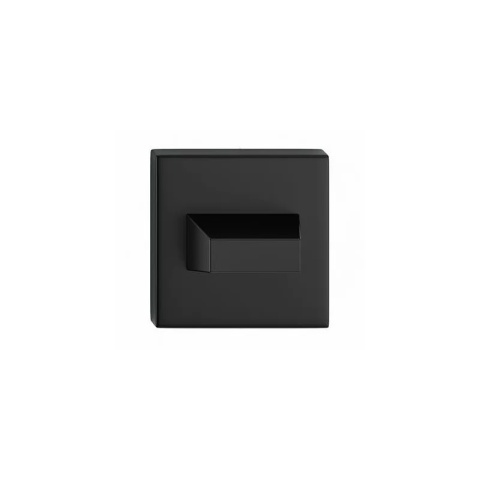 Rozeta kwadratowa czarna wc