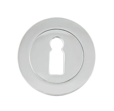 Rozeta okrągła 950 M6 chrom klucz