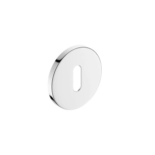 Rozeta okrągła Slim chrom błyszczący klucz