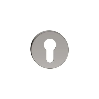 Rozeta okrągła Slim gunmetal wkładka