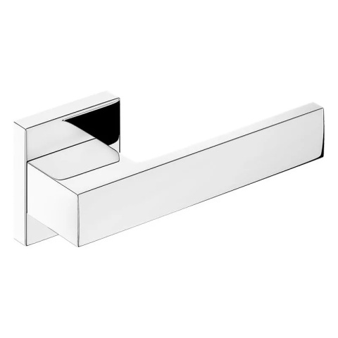 Klamka Grand chrom na rozecie kwadratowej Corona