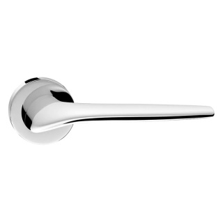 Klamka Soft chrom na rozecie okrągłej Corona